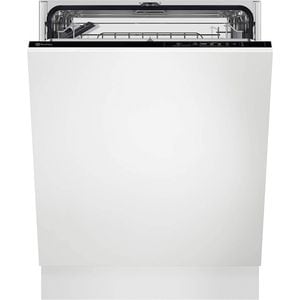 Masina de spalat vase incorporabila ELECTROLUX EEA17200L, AirDry, 13 seturi, 5 programe, 60 cm, Clasa E, panou comanda negru