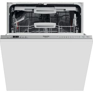 Masina de spalat vase incorporabila HOTPOINT HIC 3O33 WLEG, 14 seturi, 10 programe, 60 cm, Clasa D, panou comanda inox