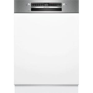 Masina de spalat vase semi-incorporabila BOSCH SMI4HTS00E, 13 seturi, 6 programe, 60 cm, Clasa D, inox