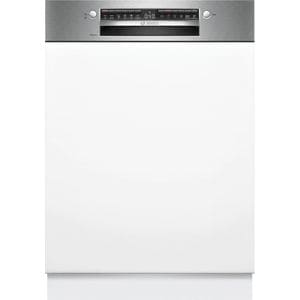 Masina de spalat vase semi-incorporabila BOSCH SMI4HVS00E, 14 seturi, 6 programe, 60 cm, Clasa D, inox