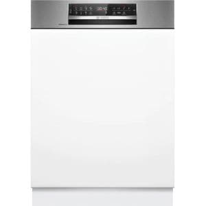 Masina de spalat vase semi-incorporabila BOSCH SMI6ECS12E, 14 seturi, 8 programe, 60 cm, Clasa A, inox