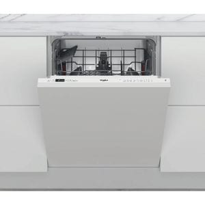 Masina de spalat vase incorporabila WHIRLPOOL W2I HD526 A, 6th Sense, 14 seturi, 9 programe, 60 cm, Clasa E, panou comanda alb