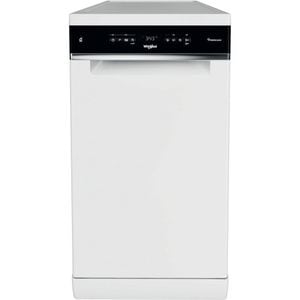 Masina de spalat vase independenta WHIRLPOOL WSFO 3B23 P, 6th Sense, 10 seturi, 7 programe, 45 cm, Clasa E, alb