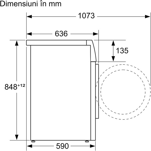 Masina de spalat rufe frontala BOSCH WGG24200BY, 9kg, 1200rpm, Clasa A, alb