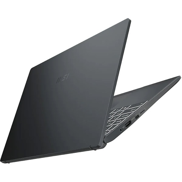 Laptop MSI Modern 14 B5M-231XRO, AMD Ryzen 5 5500U pana la 4GHz, 14" Full HD, 8GB, SSD 256GB, AMD Radeon Graphics, Free Dos, Carbon Gray