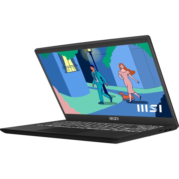 Laptop MSI Modern 15 B11M-029XRO, Intel Core i5-1155G7 pana la 4.5GHz, 15.6" Full HD, 8GB, SSD 512GB, Intel Iris Xe Graphics, Free Dos, negru