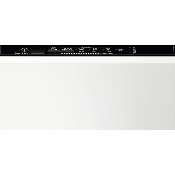 Masina de spalat vase incorporabila ELECTROLUX EEA12100L, 9 seturi, 5 programe, Clasa F, panou comanda negru