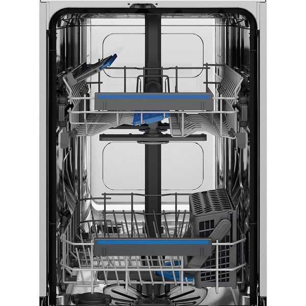 Masina de spalat vase incorporabila ELECTROLUX EEG62300L, 9 seturi, 8 programe, Clasa D, panou comanda negru