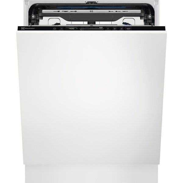 Masina de spalat vase incorporabila ELECTROLUX EEG69410L, AirDry, 15 seturi, 8 programe, 60 cm, Clasa C, panou comanda negru