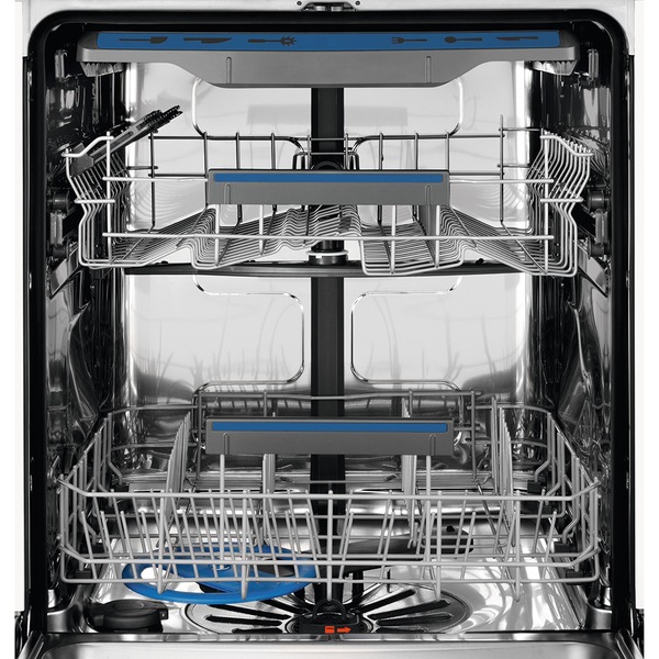 Masina de spalat vase semi-incorporabila ELECTROLUX EEM48300IX, AirDry, 14 seturi, 8 programe, 60 cm, Clasa D, inox