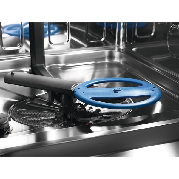 Masina de spalat vase incorporabila ELECTROLUX EES848200L, 14 seturi, 8 programe, Clasa E, panou comanda negru