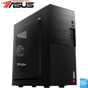 Sistem Desktop PC MYRIA PNRAS V1W Powered by Asus, Intel Core i3-12100 pana la 4.3GHz, 16GB, SSD 512GB, Intel UHD Graphics 730, Windows 11 Pro