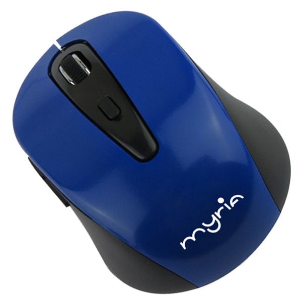 Not enough Concentration Brace Mouse Wireless MYRIA MY8515BL, 1600 dpi, albastru