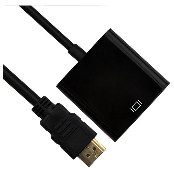 Allergic gloss Air mail Adaptor HDMI - VGA MYRIA MY8707, negru