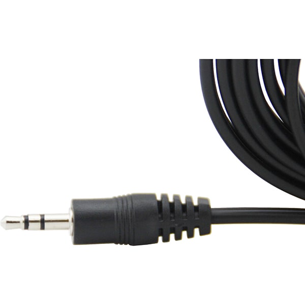 Cablu audio stereo jack 3.5mm - RCA MYRIA MY2013, 1.5mm, negru