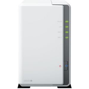 Network Attached Storage SYNOLOGY DS223J, Realtek RTD1619B, 1.7GHz, 1GB, 2-Bays, alb