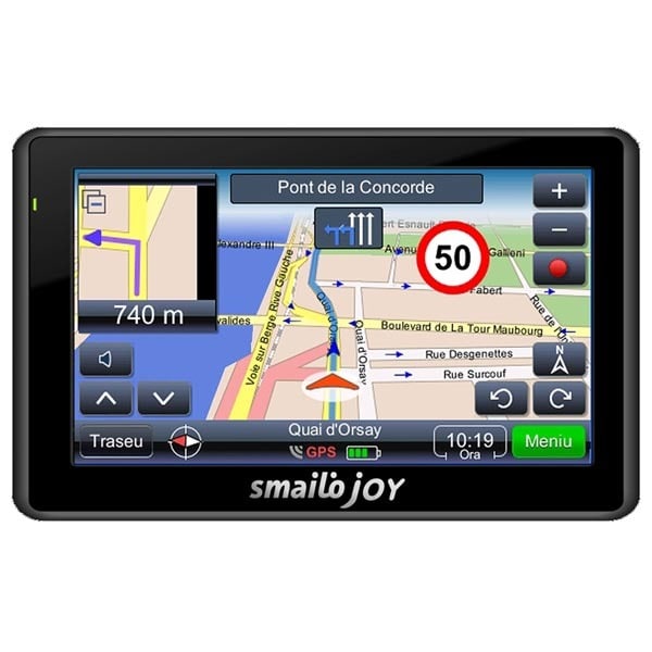 Sistem de navigatie GPS SMAILO Joy, Mediatek 3351C 468MHz, 4.3 inch, 128MB, microSD, USB