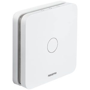Senzor monoxid de carbon NETATMO NCO-EC, Wi-Fi, Bluetooth, alb