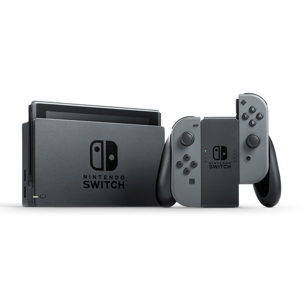 Consola NINTENDO Switch Mario (Joy-Con Grey - incl. jocuri Mario 8 Deluxe + Super