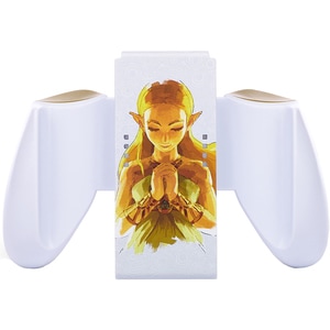 Suport controller Joy-Con POWERA Comfort Grip Princess Zelda NSAC0059-01, alb