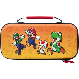 Husa de protectie pentru Nintendo Switch/OLED/Lite POWERA Mario and Friends NSCS004701, portocaliu