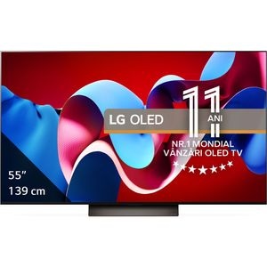 Televizor OLED Evo Smart LG 55C41LA, Ultra HD 4K, HDR, 139cm