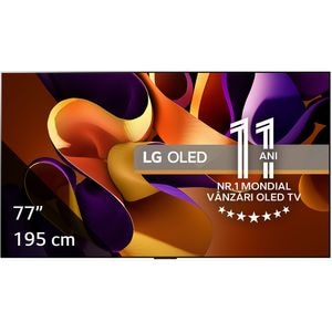 Televizor OLED Evo Smart LG 77G42LW, Ultra HD 4K, HDR, 195cm