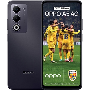 Telefon OPPO A5 4G, 128GB, 6GB RAM, Dual SIM, Dark Purple