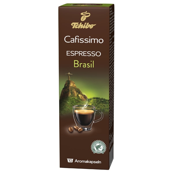 TCHIBO Cafissimo Espresso Brasil, 10 buc