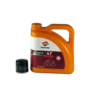 Kit schimb ulei REPSOL MOTO RIDER 15W50, HONDA NT DEAUVILLE , 1998->2005, 56CP