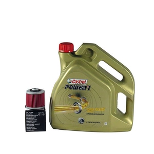 Kit schimb ulei CASTROL POWER 1 10W40, HONDA SLR 650, 1997->1999