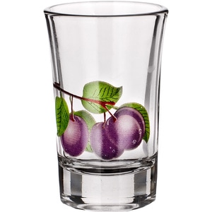 Set pahare tuica VALUE, 6 piese, 0.04l, sticla