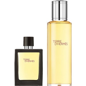 Set cadou HERMES Terre d'Hermes:Apa de parfum, 30 ml + Apa de parfum Refill, 125ml