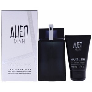 Set cadou THIERRY MUGLER Alien Man: Apa de toaleta, 100ml + Gel de dus, 50ml