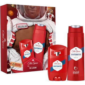 Set ingrijire corp OLD SPICE Astronaut Whitewater: Gel de dus, 250ml + Deodorant stick, 50ml
