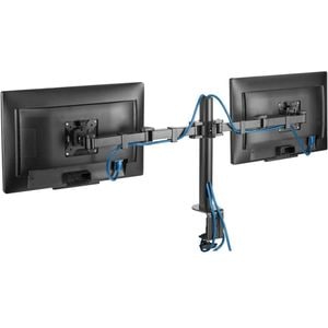 Suport monitor birou HAMA Full Motion 118494, 13-35", 2 monitoare, reglabil, 15Kg