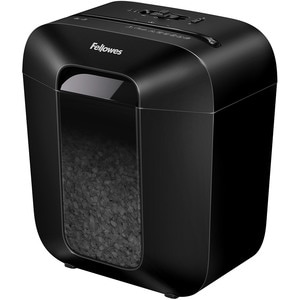 Distrugator documente manual FELLOWES Powershred LX25M, 6 coli, 11.5l Micro-Cut, negru