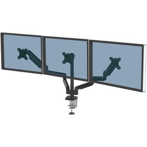 Suport monitor birou FELLOWES Platinum SeriesTriple 8042601, Lift Gas, 27", 7Kg