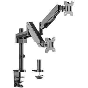Suport 2 monitoare birou BLACKMOUNT MNT16-2, Lift Gas, 17-32", 8Kg