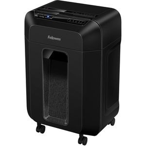 Distrugator documente FELLOWES Automax 80M, 80 coli, 17l,  Micro-Cut, negru