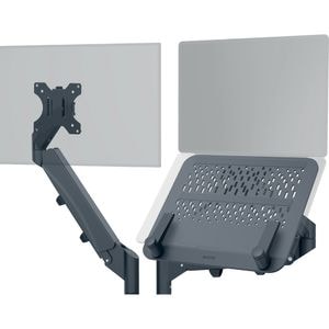 Suport monitor birou LEITZ Ergo, Suport laptop, 17-32", 9Kg