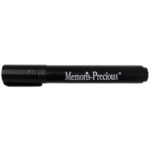 Set markere MEMORIS-PRECIOUS, 7 mm, 12 bucati, negru