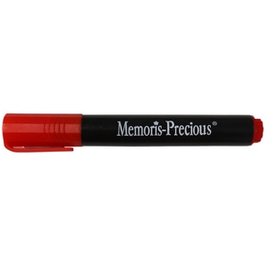Set markere MEMORIS-PRECIOUS, 7 mm, 12 bucati, rosu