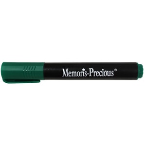 Set markere MEMORIS-PRECIOUS, 7 mm, 12 bucati, verde