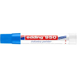 Marker permanent EDDING 950, 10 mm, albastru