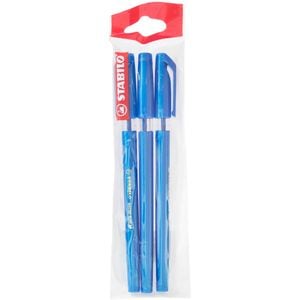 Set 3 pixuri fara mecanism STABILO Excel 828, 0.45mm, multicolor