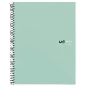 Caiet pentru scoala MIQUELRIUS Original, Matematica, A4, 80 file, legatura spirala, aqua