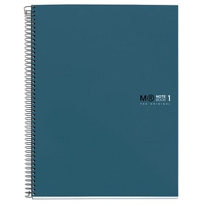 Caiet pentru scoala MIQUELRIUS Original, Matematica, A4, 80 file, legatura spirala, bleumarin