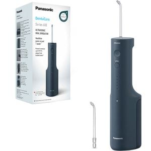 Irigator bucal PANASONIC Ultrasonic EW-DJ66-A303, 5 viteze, 2 capete, 200 ml, bleumarin