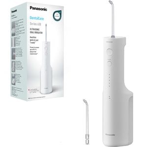 Irigator bucal PANASONIC Ultrasonic EW-DJ66-W303, 5 viteze, 2 capete, 200 ml, alb